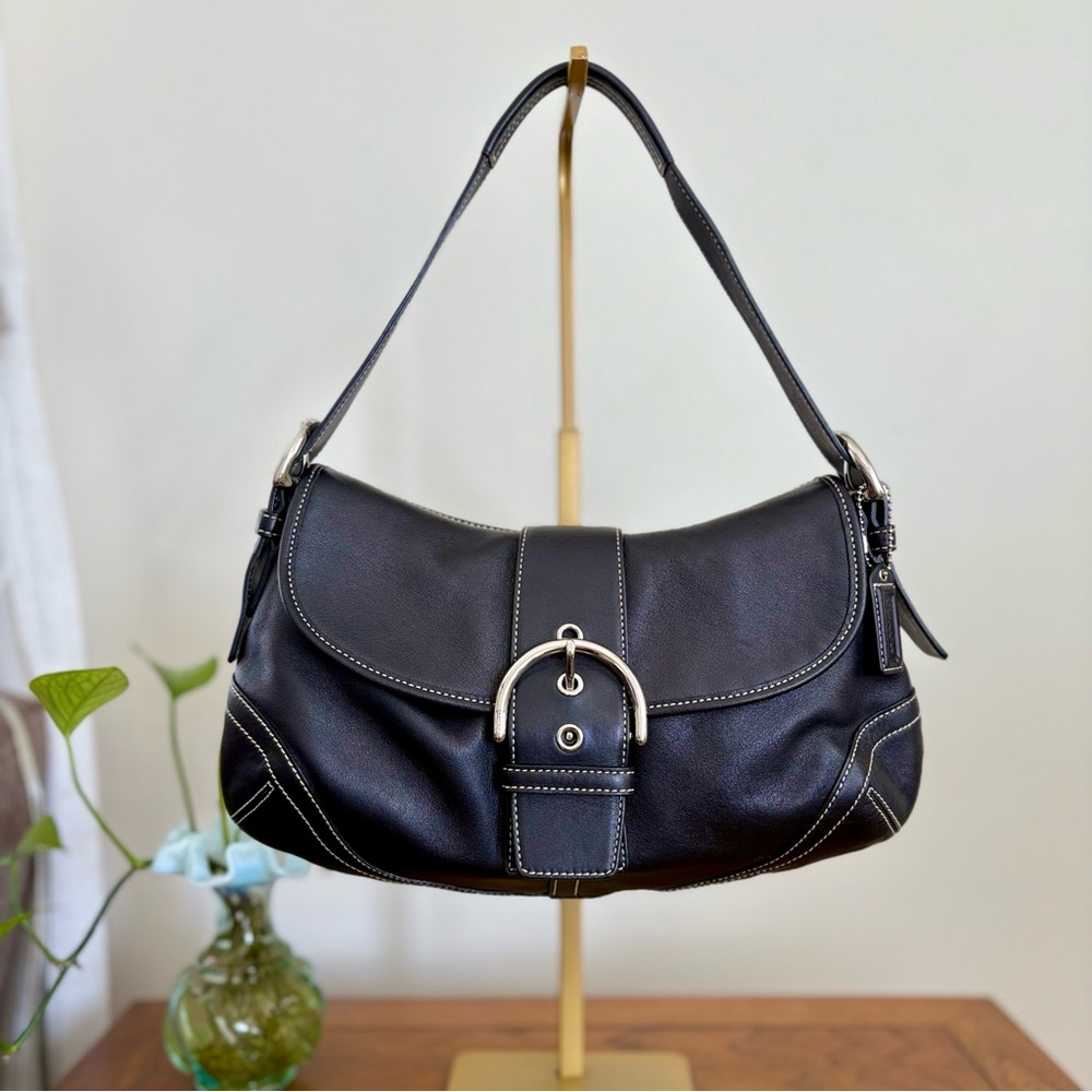 Vintage Coach SoHo Shoulder Buckle Bag
